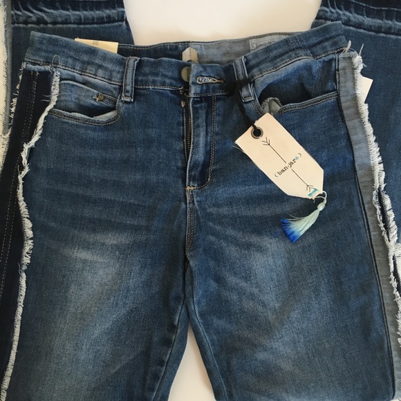 Ban • Jara Tuxedo Striped Jeans - Picture 3 of 8